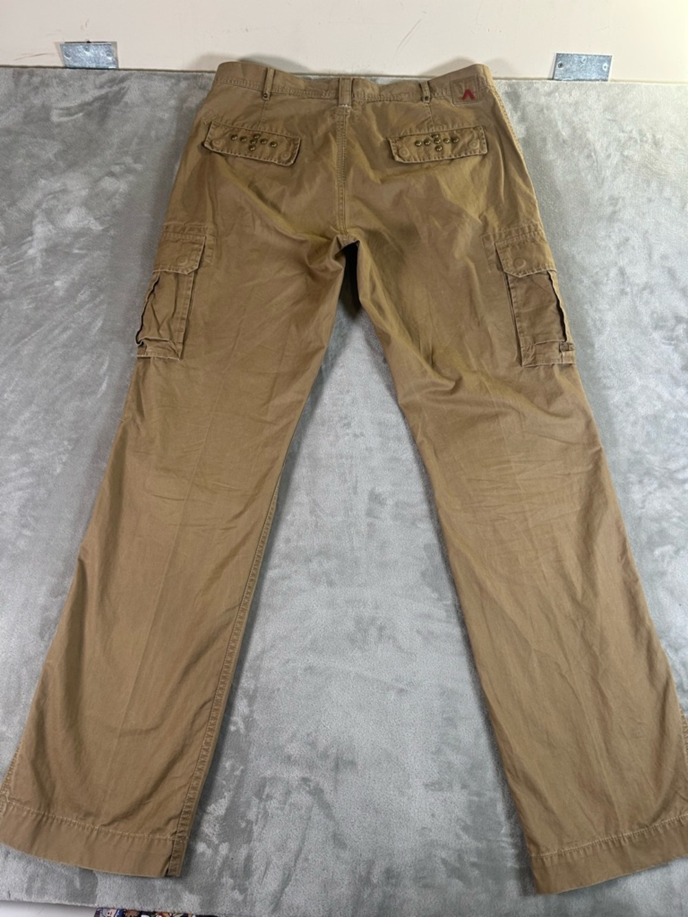 Alberto Men's Cargo Pants in Tan - Utility Comfort - Picture 5 of 14